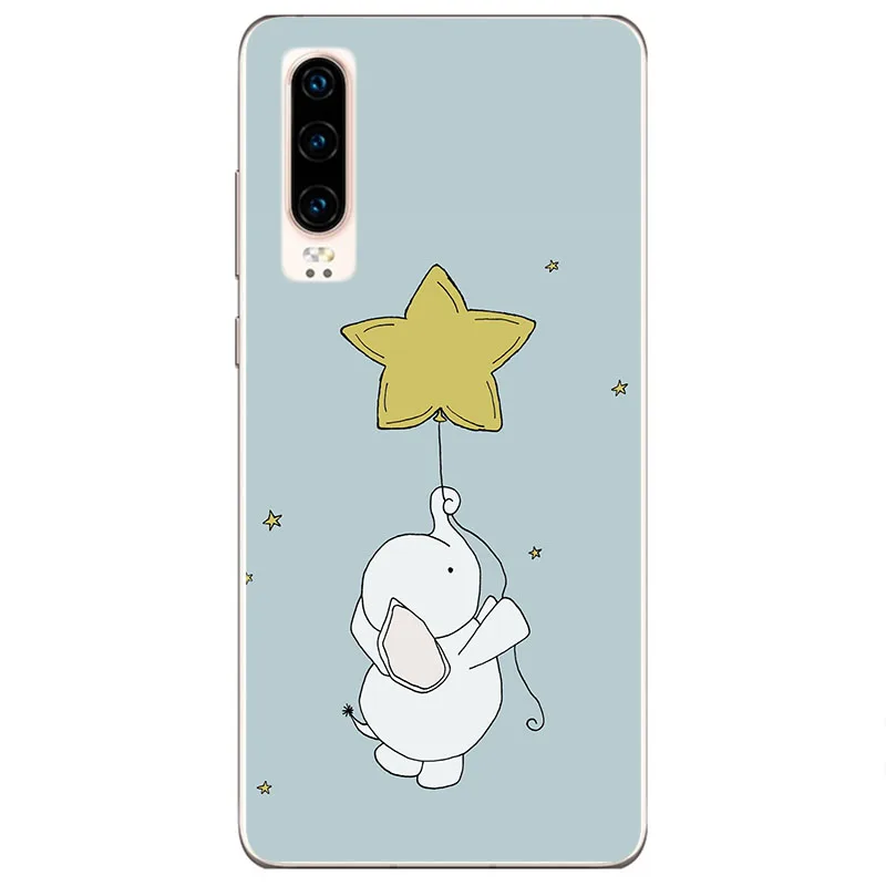 Мягкий Силиконовый ТПУ чехол для телефона Huawei P30 P30PRO Защитная куртка lite NOVA4E