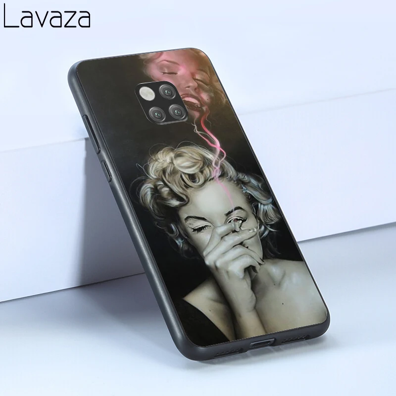 Мягкий ТПУ чехол Lavaza Marilyn Monroe для Huawei Mate 10 20 pro lite Y6 Y7 Y9 Nova 2i 3i 417 |