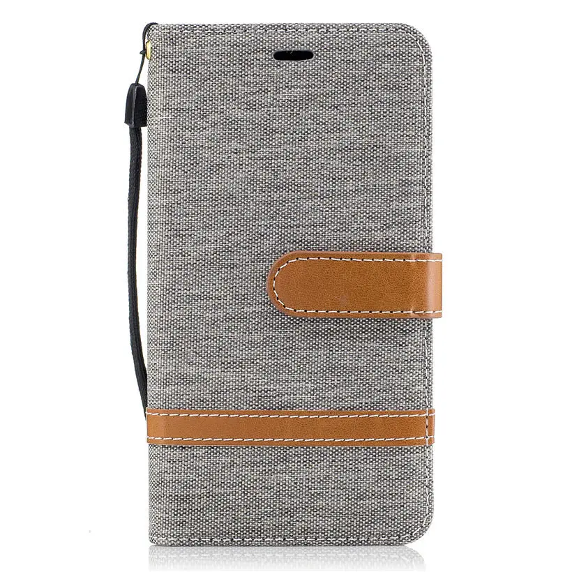 Чехол для Motorola MOTO G5 XT1685 XT1672 старинные кожаный чехол Denim кошелек отделения