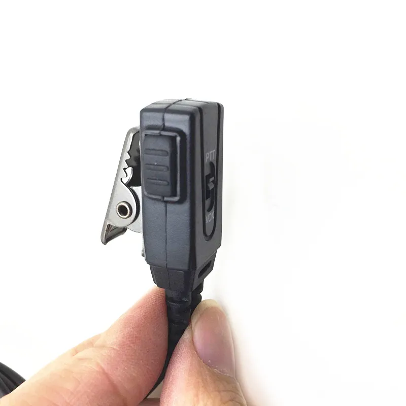 2PIN vox управляемая гарнитура типа B с микрофоном для Kenwood TK3207 TK3207G baofeng UV5R wakie