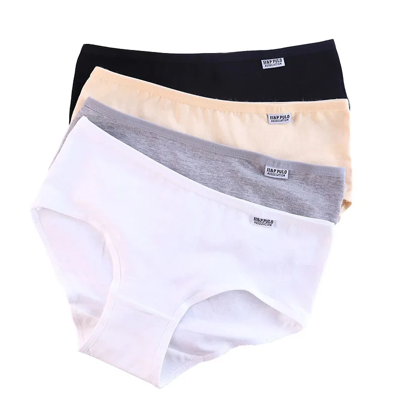 5pcs b w grey skin g 5 шт./лот, нижнее белье из хлопка, женские трусы с рисунком из мультфильма, трусы Calcinhas, нижнее белье для девочек, трусики, бесшовные трусы-боксеры, сексуальные трусики для женщин - Цвет: 5pcs b w grey skin g