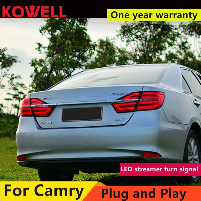 Стайлинг автомобиля KOWELL для Toyota Camry 2015 задние фонари светодиодная задняя фара