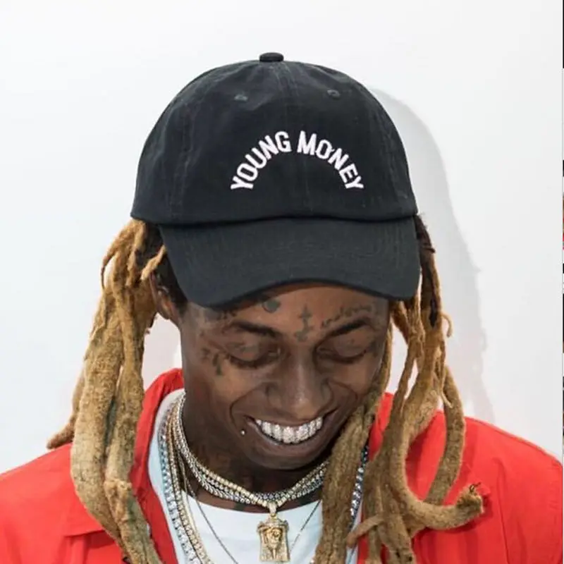 Прямая поставка Lil Wayne Young Money кепка с надписью MOOD бейсболка из хлопка для мужчин и