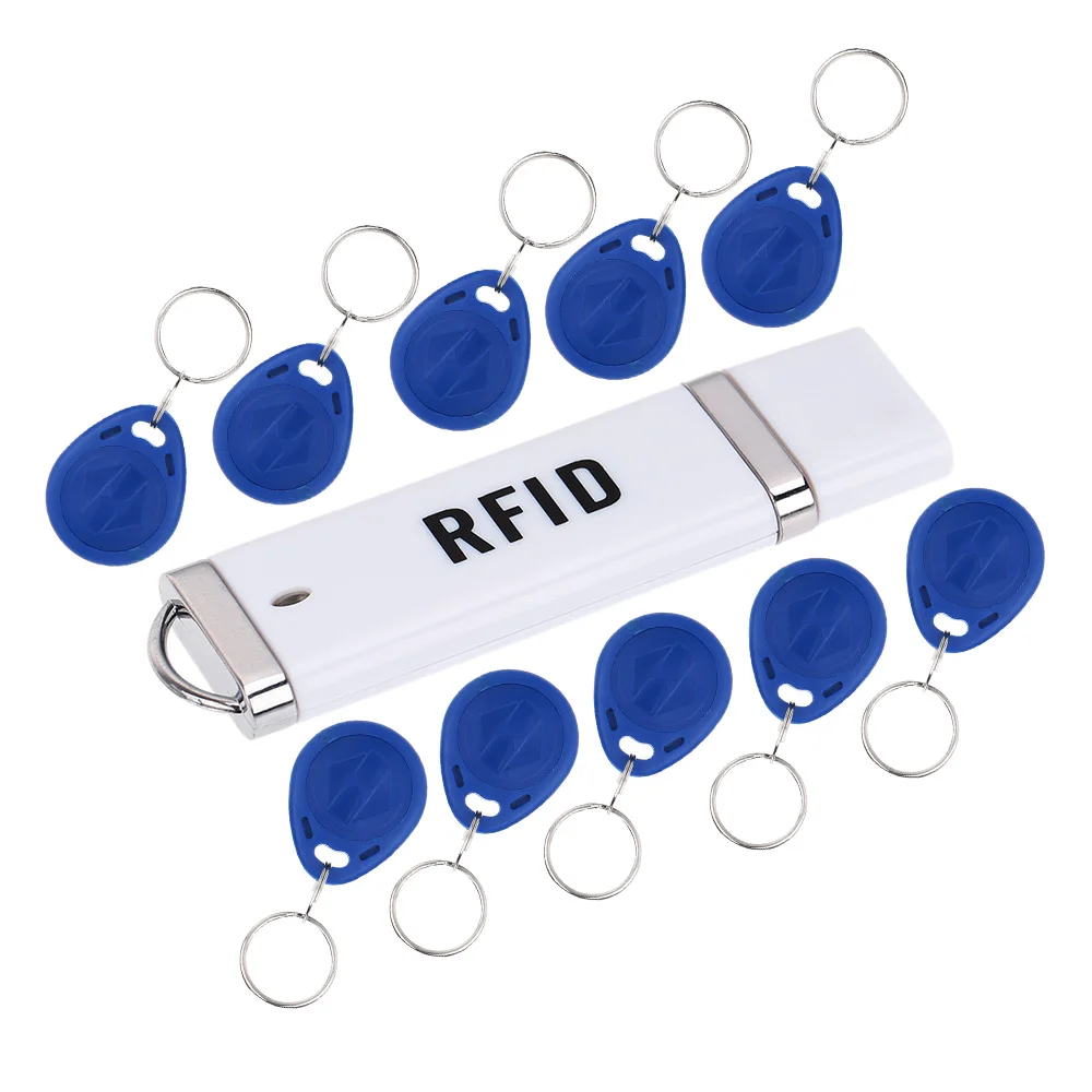 Портативный RFID 125 кГц Бесконтактный смарт кардридер EM USB Win8/Android/OTG поддержка ed R60D