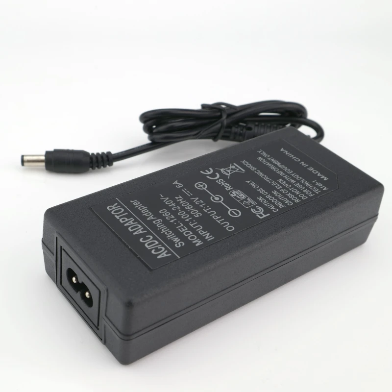 NIN полный 12 в блок питания DC12V блок 1A 2A 3A 5A 6A трансформатор переменного тока 110 В 220 В 220 В постоянного тока 12 Вольт 12 В Светодиодный драйвер для светодиодной ленты