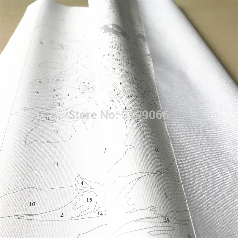 CHUNXIA живопись по номерам DIY обрамленные картины из масляной краски настенный
