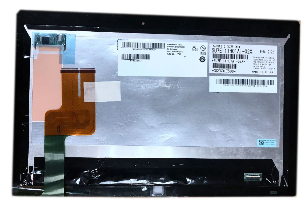 Для Asus Transformer Pad TF810C TF810T TF810 ЖК-экран B116XAN01.0 дисплей сенсорный экран дигитайзер