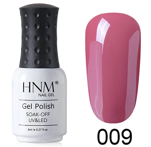 009 HNM 8 мл Алмазный Блеск Bling УФ-гель для ногтей светодиодный светильник мерцающий розовое золото для ногтей искусство замочить от Vernis Эмаль Гель лак - Цвет: 009
