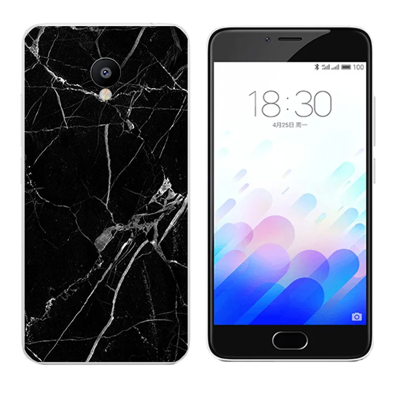 Мягкий силиконовый чехол из ТПУ для Meizu M3 M3s M3S Mini с принтом скейтборда черный
