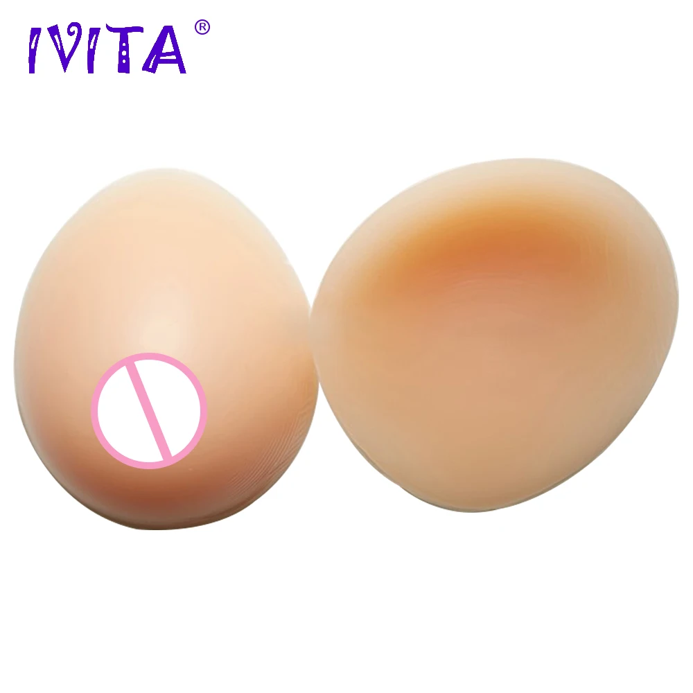IVITA 3600g Realistic Silicone Breast Forms Fake Boobs For Crossdresser Shemale Transgender Drag Queen Transvestite Mastectomy |