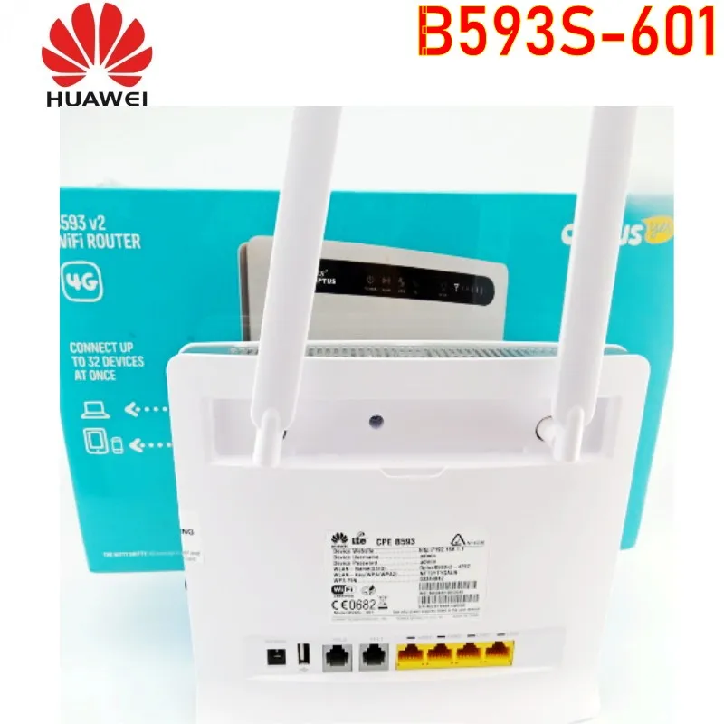 Huawei B593s-601 150 / 4G LTE FDD 2600  TDD 2300  CPE Wlan 3G HSPA + Wi-Fi   + 4g