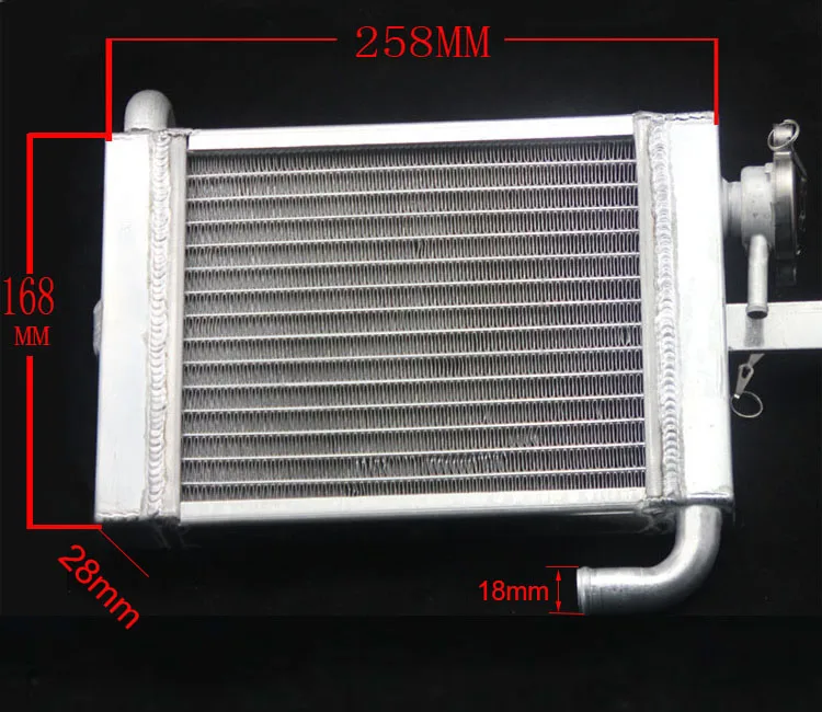 100cc jog100 скутер gy6 двигатель 110cc 125cc мотоцикл алюминиевый радиатор масляный радиатор сплав Грязь Яма обезьяна велосипед аксессуары