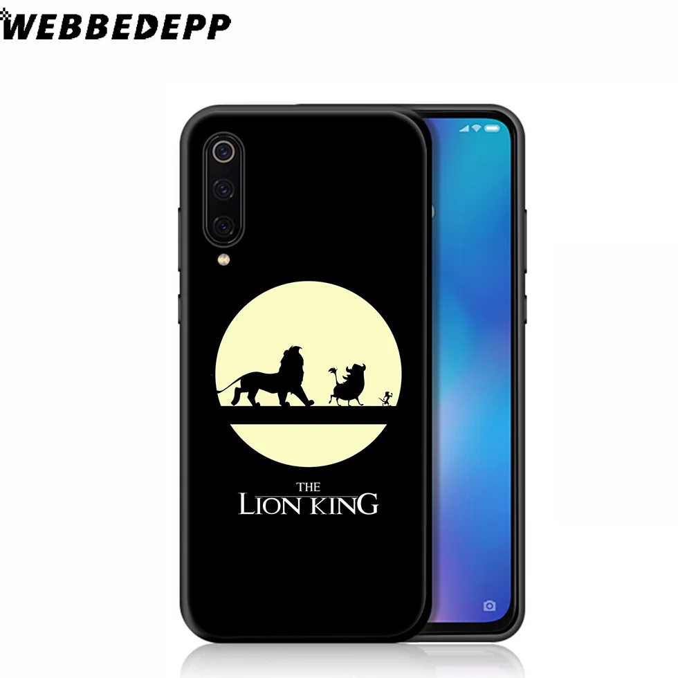 8 WEBBEDEPP «Король Лев», мягкий чехол для Xiaomi mi 9T 9 8 SE 6 A1 A2 A3 Lite mi A1 mi A2 mi A3 mi F1 макс 3 mi 8 CC9E CC9 - Цвет: 8