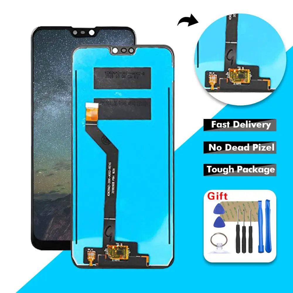 Дисплей для ASUS Zenfone Max Pro ( M2 ) ZB630KL/ZB631KL ЖК сенсорный экран дигитайзер стекло в сборе