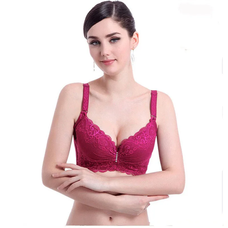 Бесплатная Доставка 6 Цвета Новые Сексуальные Дамы Большой Размер 3/4 Чашка C D