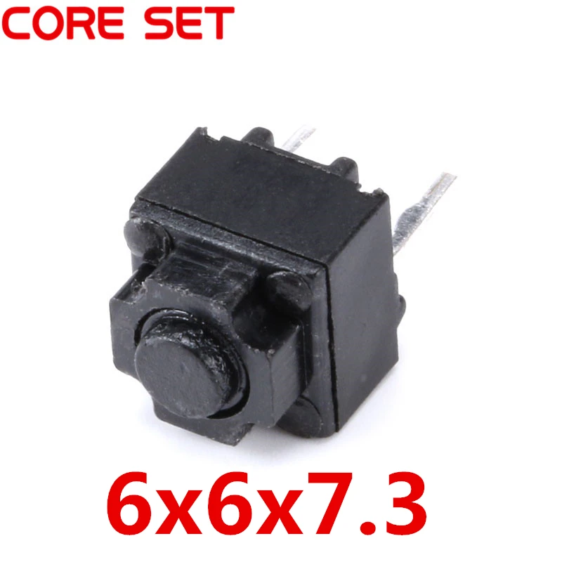 

Набор из 10 бесшумных переключателей 6x6x7,3 мм