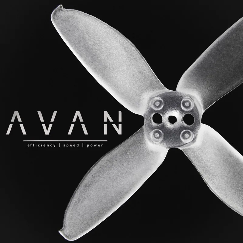 Emax AVAN Micro 2 Inch CW CCW 4 Blade Propeller for 1106 4500-6500KV Motor RC Models Multicopter Spare Parts | Игрушки и хобби
