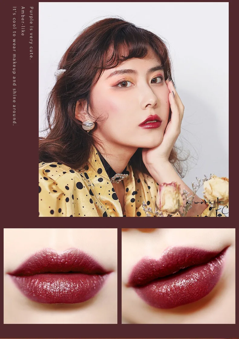Xixi бренд Mousse Velvet Gao Ding velvet Sentiment матовый светильник туманная поверхность губная помада Чехол Коробка