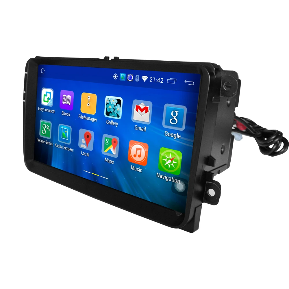 9 &quotAndroid четырехъядерный автомобильный DVD для VW Passat Golf MK5 MK6 Jetta Polo Touran Sharan Радио