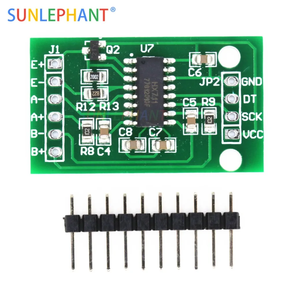 Двухканальный HX711 датчик давления для взвешивания 24-битный точный A/D Модуль arduno DIY