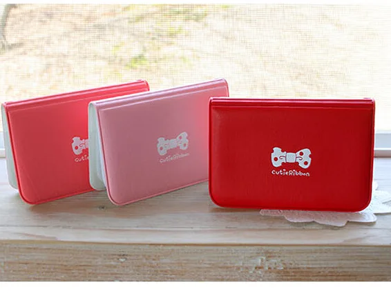 Cartoon card package Wallet Business Card Holder Bank Cardholder Leather Cow Pickup Slim Multi-card Pack Bag | Багаж и сумки