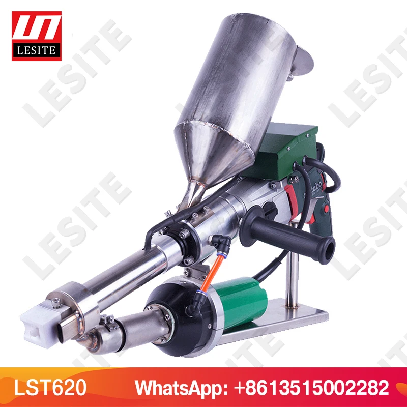 Verkaufen Kunststoff Granulat Extrusion Schweißer Kunststoff Pellet Extruder Gun Handheld Extruder Maschine LST620 LESITE