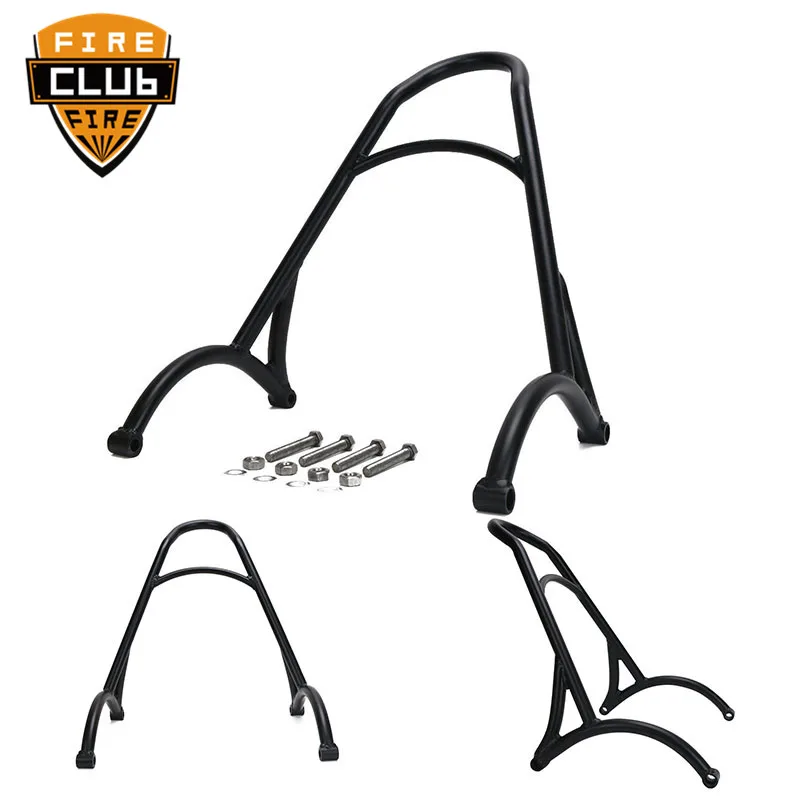 

For Harley Breakout CVO FXSB FXSBSE 2013-2017 Motorcycle Passenger Back Rest Holder Black Short Sissy Bar Backrest