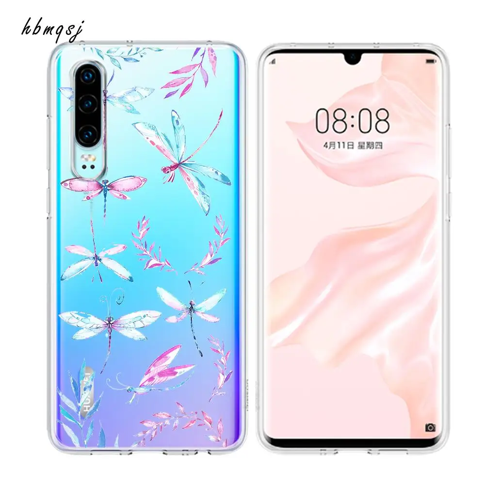 Чехол для huawei p30 p20 p10 p9 p8 lite pro funda силиконовый Оригинальный чехол с рисунком