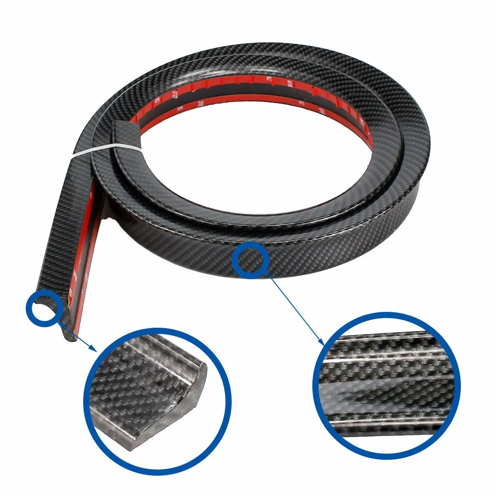 CNSPEED Новый универсальный 3 м Стиль углеродного волокна автомобиля задние