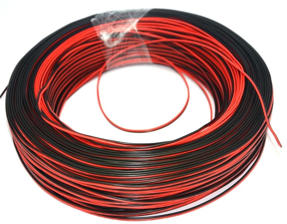 AWG 22 провод 10 м/лот 2pin светодиодный гибкий ленточный удлинитель для SMD 5050 35285630