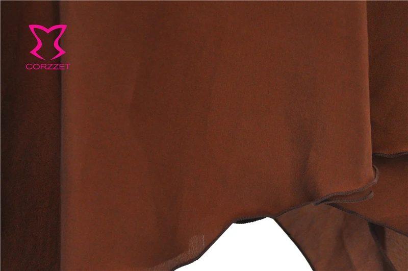 Винтажная женская одежда Готическая стимпанк с бусинами и цепочками низкой