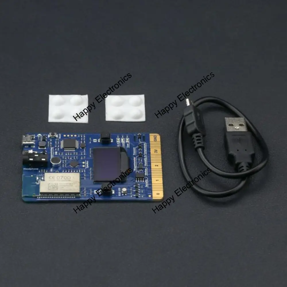 Комплект разработчика MXChip Microsoft ть IoT STM32F412 ARM Cortex M4F + EMW3166 модуль Wi Fi OLED