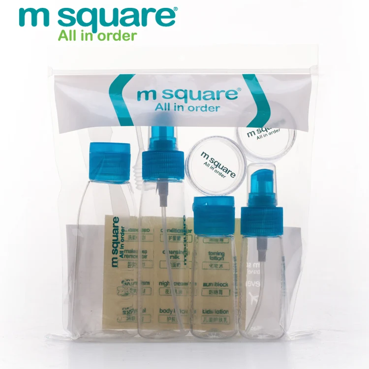 Квадратные аксессуары для путешествий флакон духов многоразовая пустая бутылка