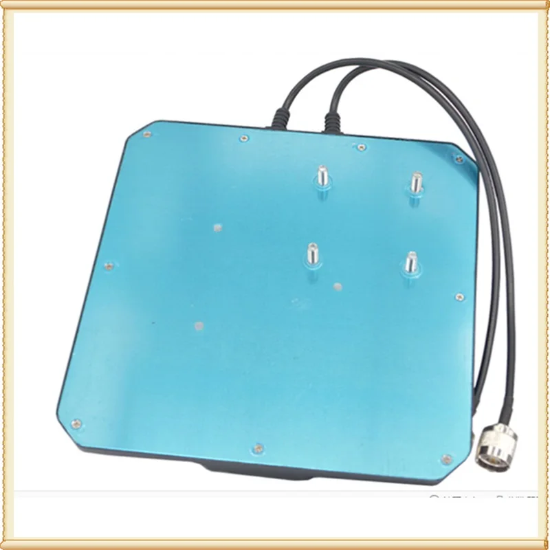 2*22dBi outdoor 4G LTE MIMO antenna,LTE dual polarization panel antenna N- -Male connector  (white or black) 20cm cable