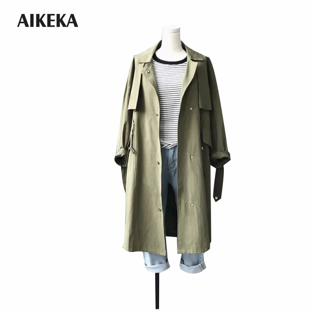 2017 Для женщин Топ длинное пальто Повседневное отложной воротник с длинными