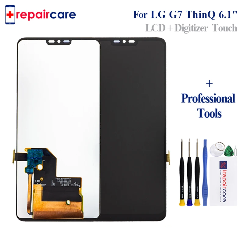 Оригинальный Новый сенсорный экран 6 1 дюйма 1440x3120 для LG G7 ThinQ дигитайзер