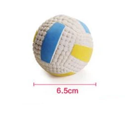 Volleyball 2 Резиновые собачьи мягкие игрушки регби собака жевательная игрушка для маленьких и крупных собак на открытом воздухе собака тренировка шары зоотовары большой размер 9A15 - Цвет: Volleyball 2