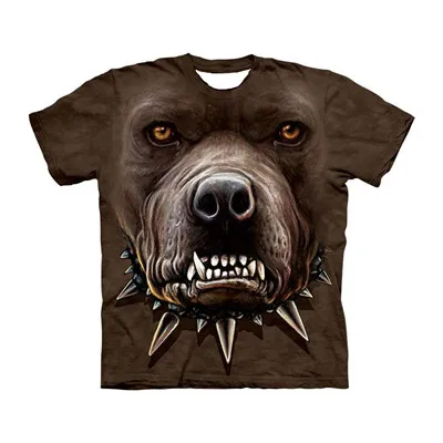 Лидер продаж забавные животные Camiseta топы футболки с изображением собак модные 3d