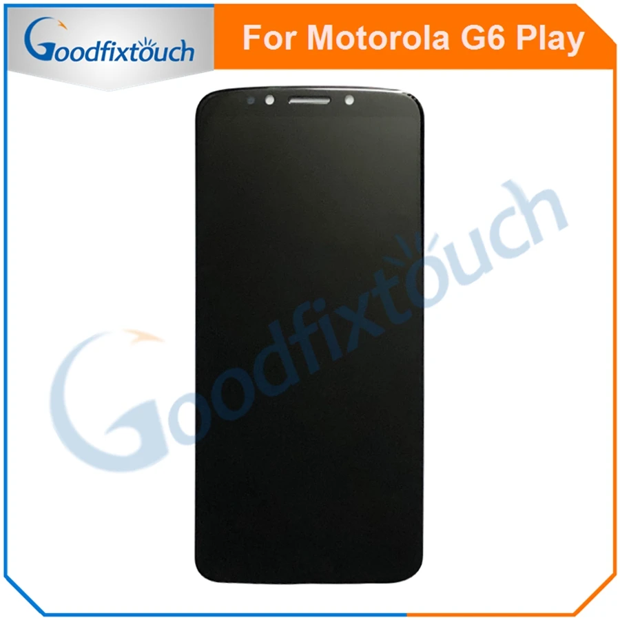 ЖК дисплей с рамкой и сенсорной панелью для Motorola Moto G6 Play G6Play xt006|Экраны мобильных