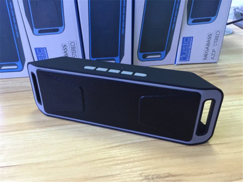 Портативный Bluetooth Динамик Беспроводной стерео с Enhanced Bass встроенный двойной драйвер Динамик телефон громкой связи вызова