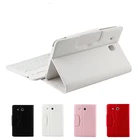 Чехол-книжка для Samsung Galaxy Tab E 9,6, кожа, со съемной Bluetooth-клавиатурой и подставкой