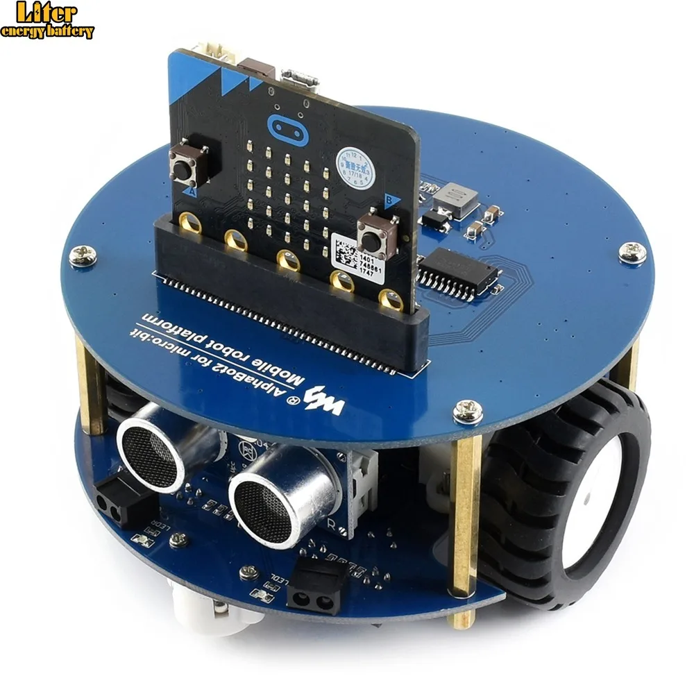 AlphaBot2 робот строительный Набор для BBC micro: bit (без bit) | Компьютеры и офис