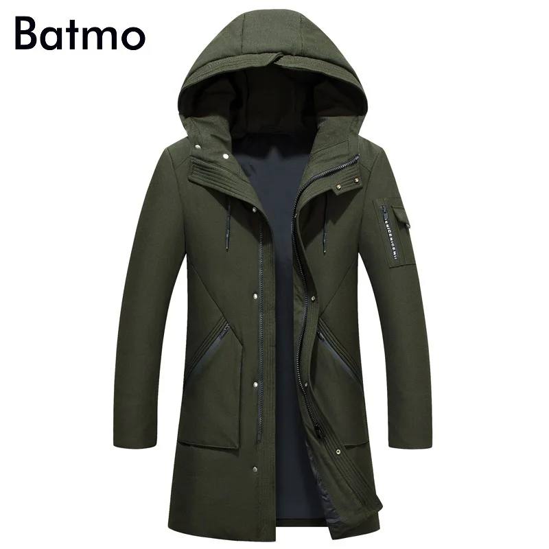 Batmo 2018 Новое поступление Зима с наполнителем из белого утиного пуха высокого