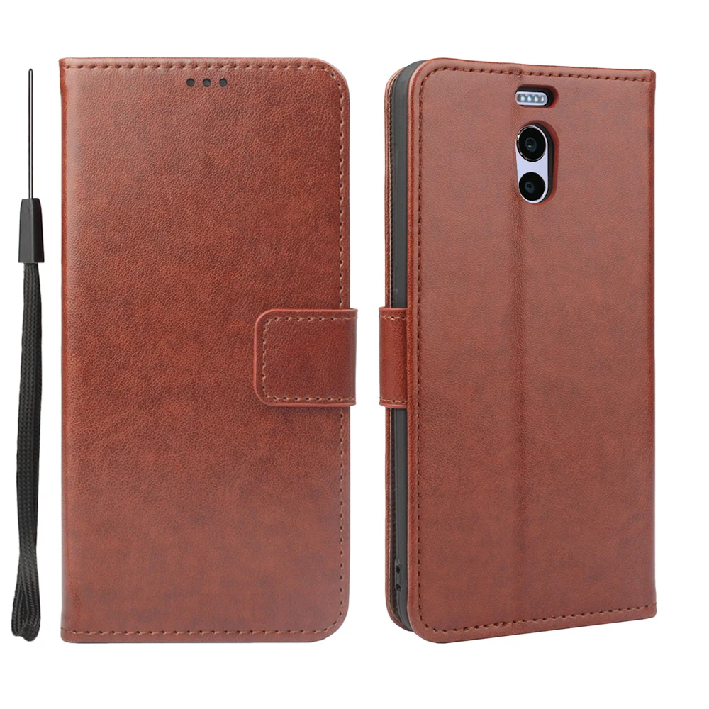 Флип кожаный чехол для meilan Note 6 слот карт Стенд кошелек дизайн защитный телефона с