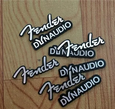 10X DYNAUDIO крыло динамик алюминиевая 3D наклейка труба гудок звуковые буквы наклейки