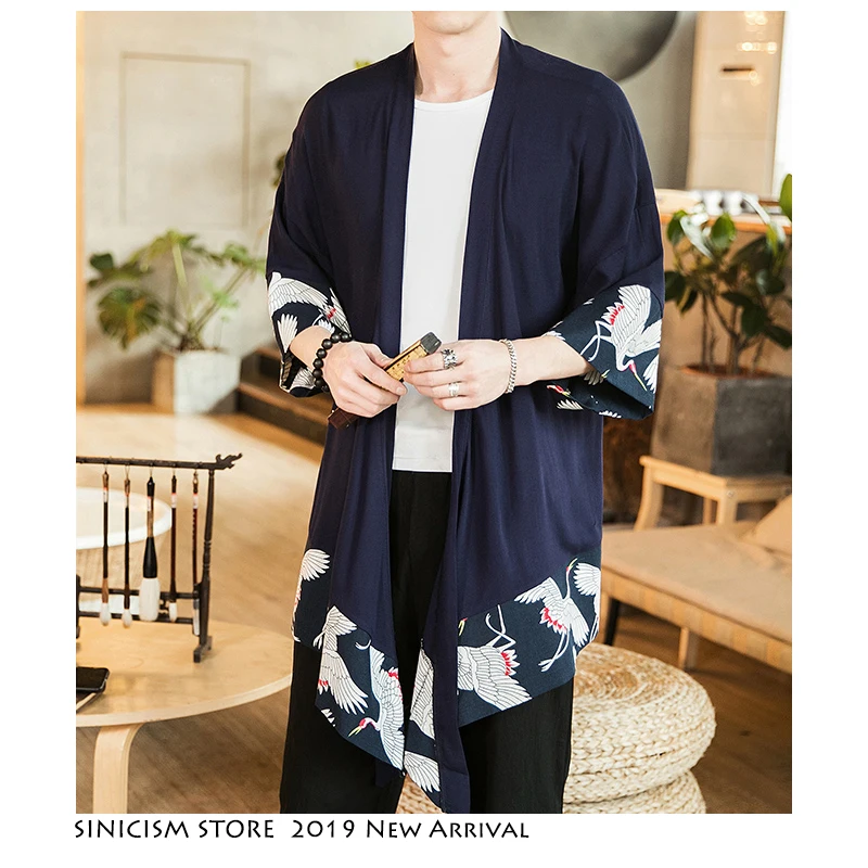 Sinicism Store летняя одежда для защиты от солнца мужские куртки 2020 японские Kimnon куртка