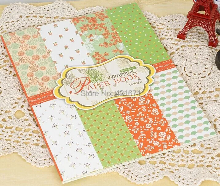 Эксклюзивный бумажный альбом 16 листов/набор набор бумажных пакетов в розовый