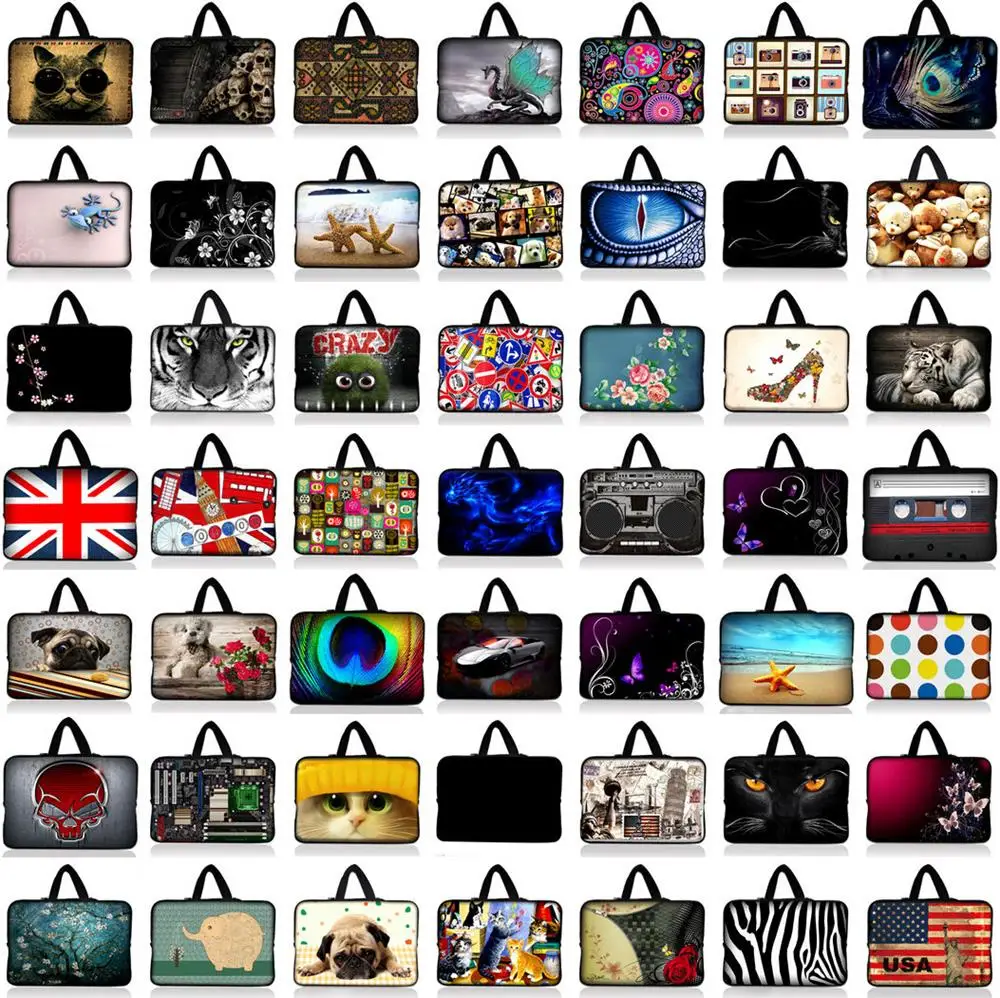 

7.9 10.1'' 11.6'' 13'' 13.3'' 14.1'' 15.4'' 15.6'' 17.3'' Laptop Ultrabook Sleeve Case Bag Cover For MacBook HP Dell Acer Lenovo