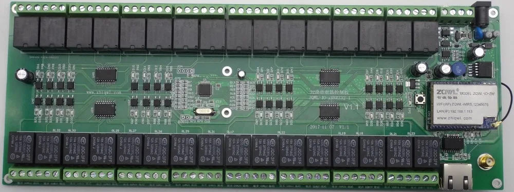 32 способ WIFI сетевая контрольная панель реле/RS485/Modbus TCP/RTU/промышленного