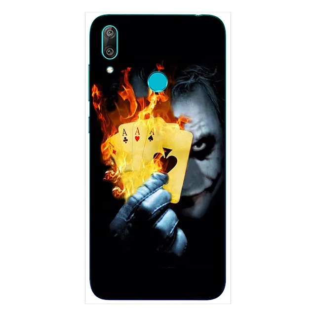 Чехол для Huawei Y7 2019 силиконовый чехол телефона DUB LX1 Y 7 Y7Prime Prime мягкий из